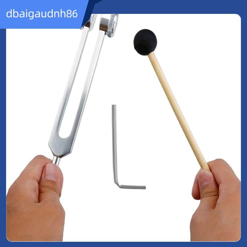 READY STOCK Tunning Forks สําหรับการรักษาบําบัดด้วยเสียงสําหรับชุดบรรเทาความเครียด Reflex Hammer รวม