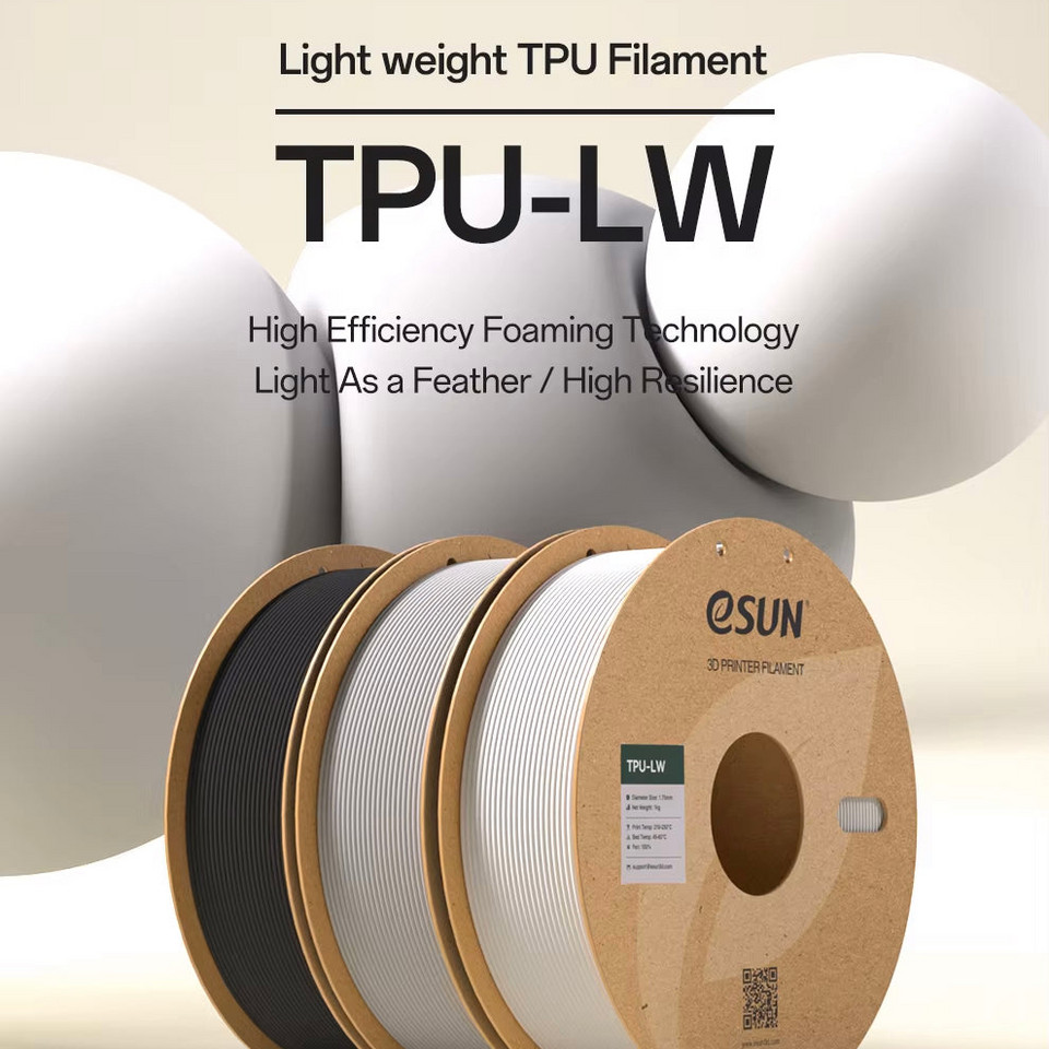 เส้น TPU-LW (Low weight) eSun Filament