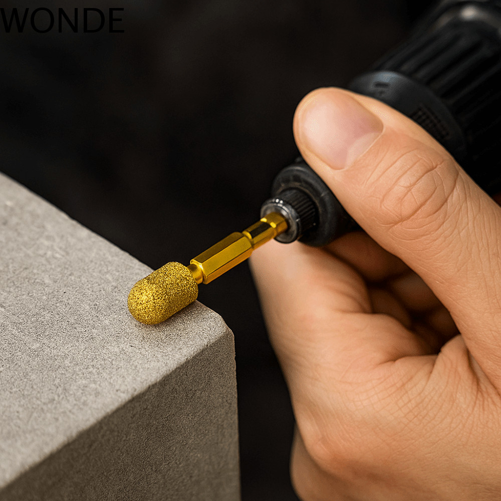 WONDE Adamas เคลือบ ROTARY Burrs, อุณหภูมิสูง Brazing เทคโนโลยีเครื่องมือทนทาน Adamas ROTARY เครื่อง