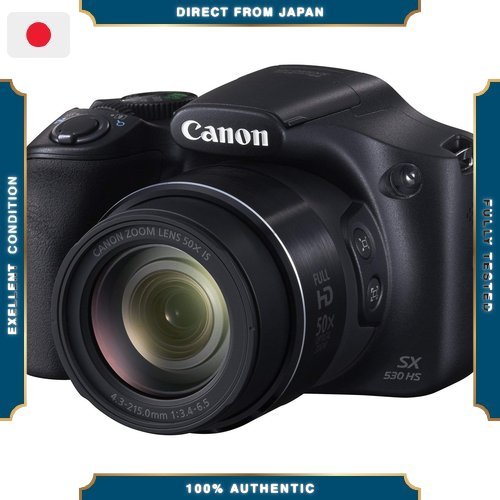 【Excellent】 กล้องดิจิทัล Canon PowerShot SX530HS พร้อมซูมออปติคอล 50 เท่า (PSSX530HS)