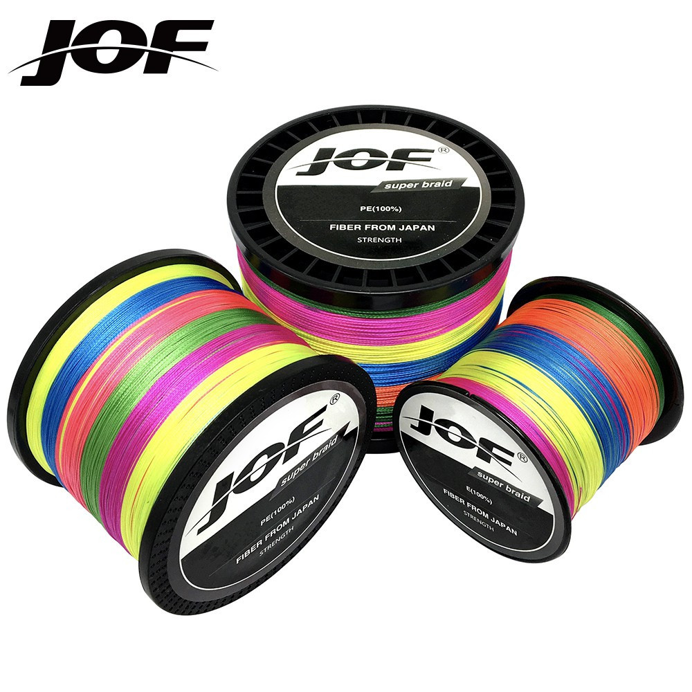 JOF X8/X9/X12 สายตกปลาถัก PE 300M 8.3-68 KG 109 Yds ถักเส้นด้ายสําหรับสายตกปลาปลาคาร์พตกปลาลวดตกปลาส