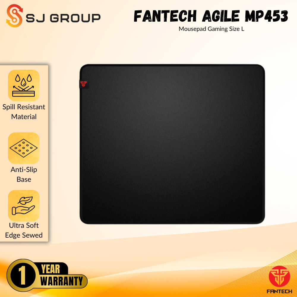 FANTECH AGILE MP453 แผ่นรองเมาส์สําหรับเล่นเกม L ที่สวมใส่สบายและมั่นคง