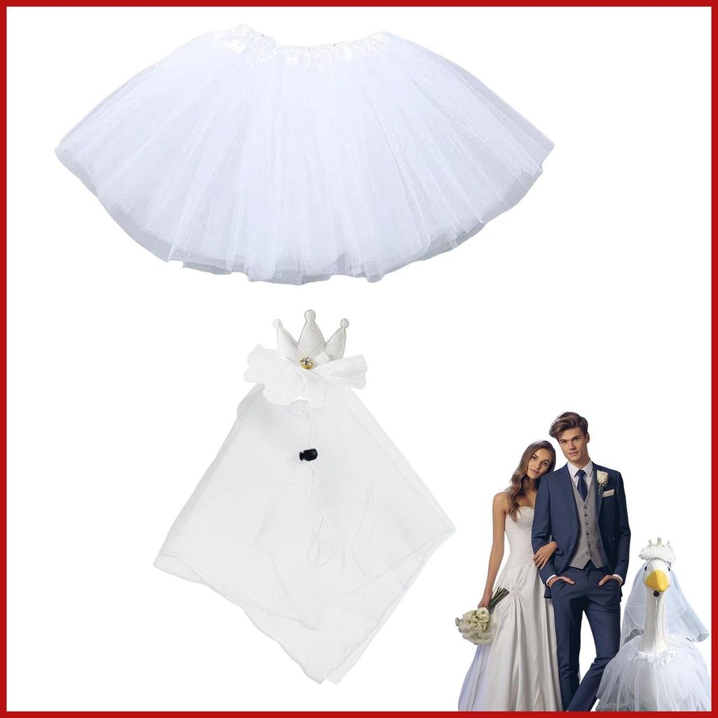 Porch Geese เสื้อผ้าสวน Geese ชุดแต่งงานกลางแจ้งสัตว์ประติมากรรมเครื่องแต่งกายชุดตกแต่งงานแต่งงานสํา