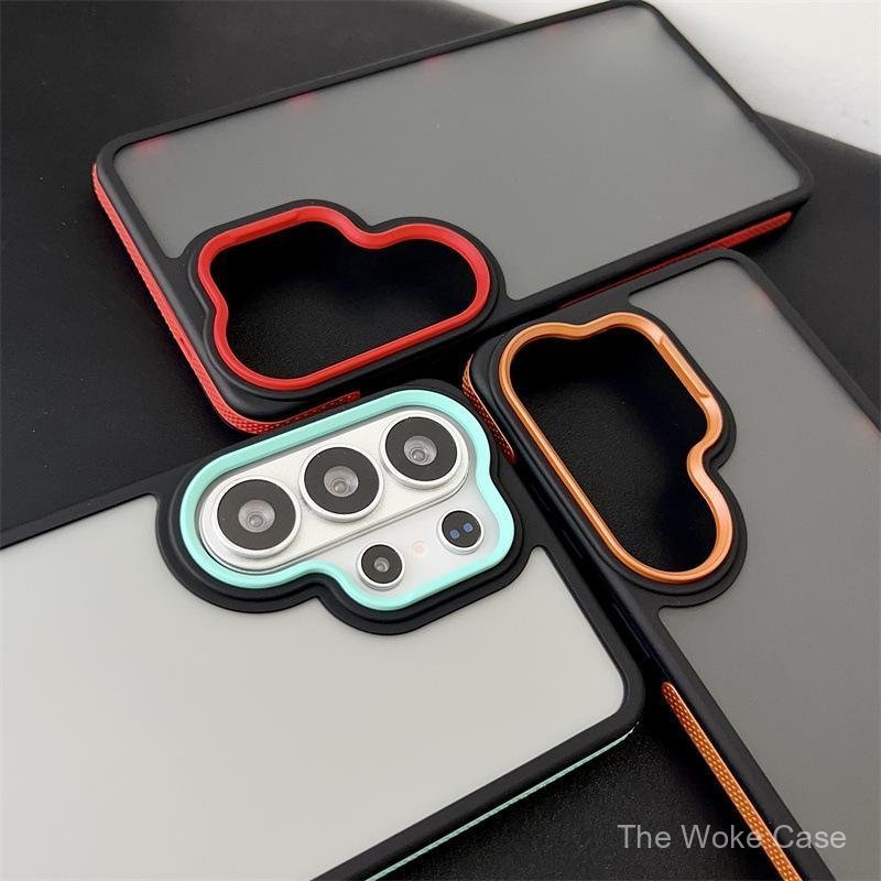 เข้ากันได้กับเคสโทรศัพท์สําหรับ Samsung S26/S25/S24 Ultra เคสกันกระแทกแบบสัมผัสนุ่มทูโทน เคสป้องกันส