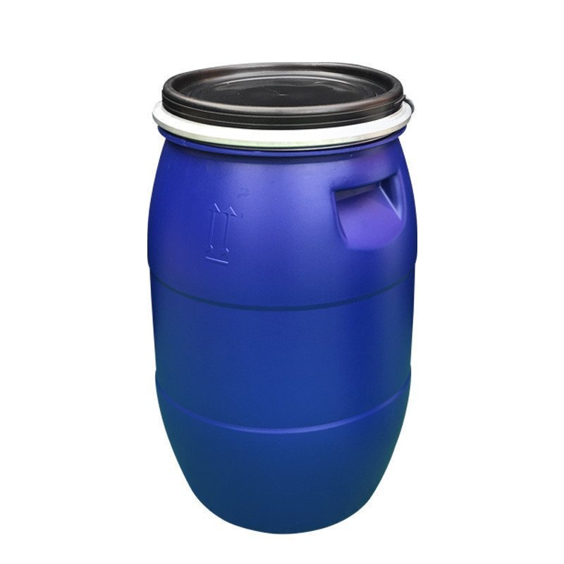 ถังพลาสติกกิโลกรัมถังบรรจุสารเคมีถังหมัก50หน้าแปลนแตกที่มี50ลิตรห่วงเหล็ก50ล ส8ล9