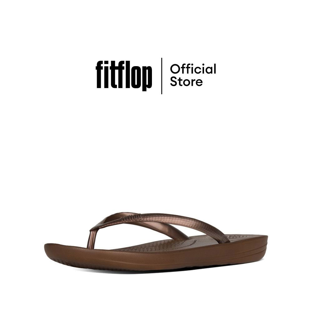 FITFLOP IQUSHION รองเท้าแตะแบบหูหนีบผู้หญิง รุ่น E54-012 สี Bronze