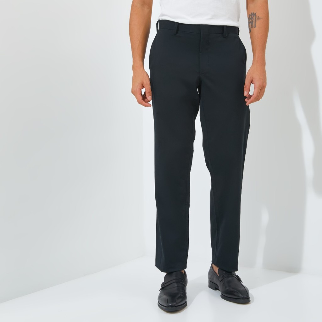 JOBB Heritage (Online Exclusive) กางเกงขายาวสีดําทรงเข้ารูปผู้ชาย Kigali