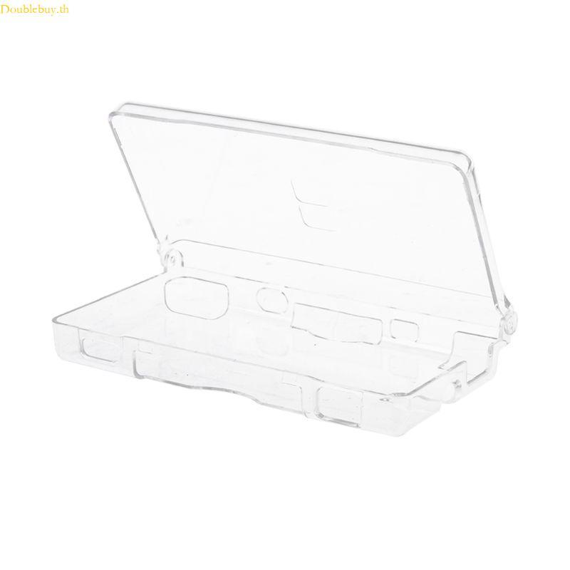 Doublebuy สําหรับ DSL สําหรับ NDS Lite สําหรับ NDSL คริสตัลโปร่งใสสําหรับเคสปกแข็งแบบใสสําหรับ