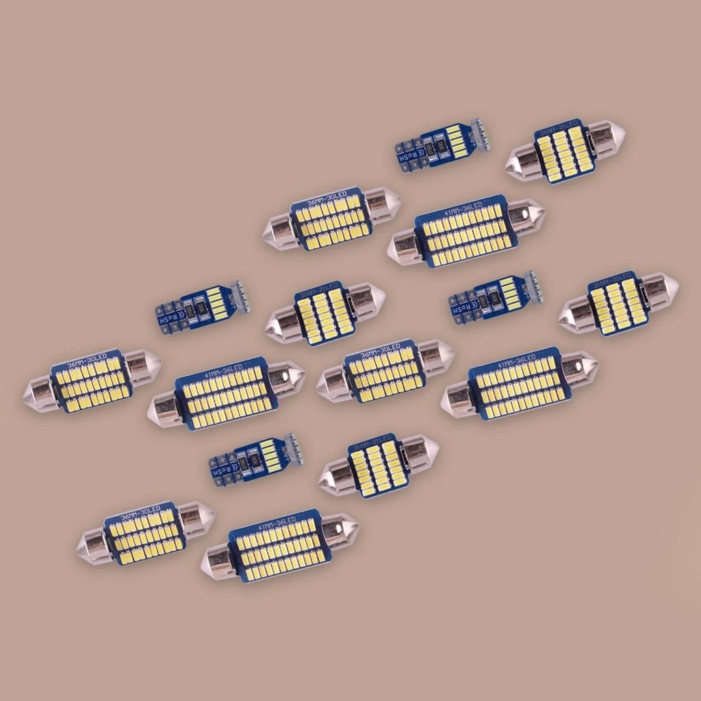 ใหม่ 1 ชุดภายในรถ LED โดมหลอดไฟชุด Fit สําหรับ Toyota Tundra 2007-2014 2015 2016 2017 2018 2019 2020