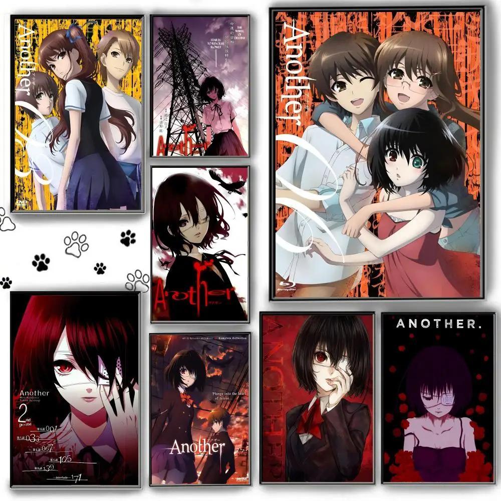 โปสเตอร์อนิเมะ A-Another M-Misaki Mei ความละเอียดสูง กันน้ำ ติดผนังได้เอง เหมาะสำหรับตกแต่งบ้าน ธีมอ