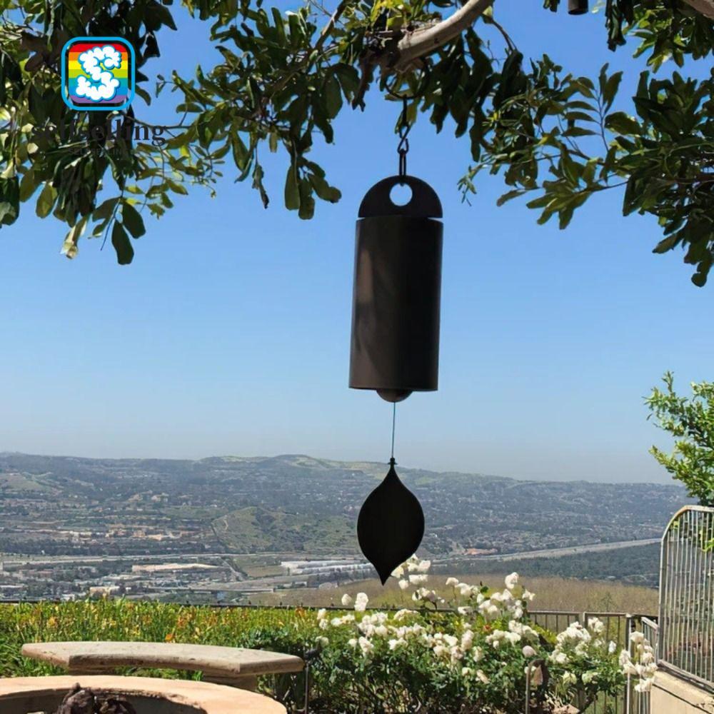 SELFS กระดิ่งลมโลหะโบราณ, เครื่องประดับแขวนตกแต่ง Deep Resonance Windchimes, ของขวัญ Yard Serenity Bell