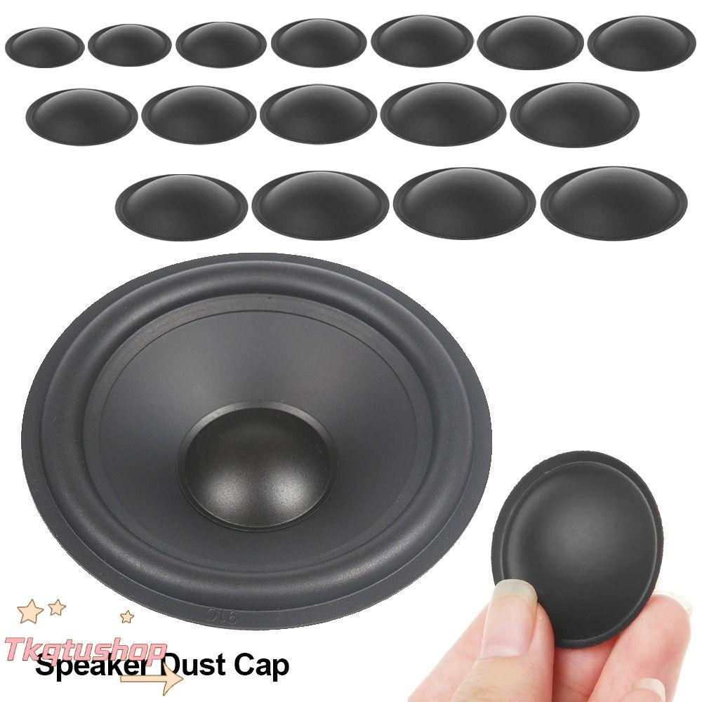 IMIHAN1 1 ชิ้นลําโพงฝุ่นหมวก, PP Woofer Audio ลําโพง Protector, Matte 30-150 มม.สีดํากรวยฝาครอบลําโพ