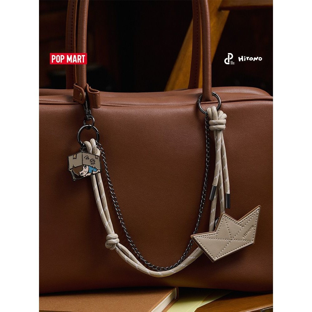 POPMART POPMART Ono Hirono Echo Series Mystery Box Chain Bag Accessories จี้น่ารักประณีต