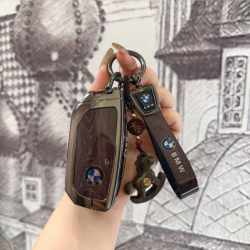 ปลอกกุญแจ BMW 5 Series 2026 ใหม่ 530li/525 เคสป้องกัน X1/X3/X5/X6 รถ x7 หัวเข็มขัด i5 เฉพาะ