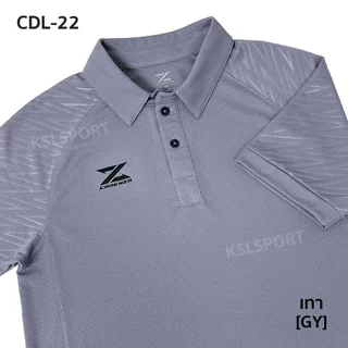 ใหม่ล่าสุด! CADENZA เสื้อโปโล เสื้อคอปก คาเดนซ่า รุ่น CDL-22 Emboss Classic สีดำ/ขาว/กรมท่า/เทา/แดง