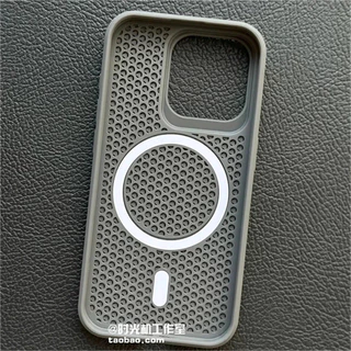 สําหรับ Vivo iQOO 15R iQOO Z11 Turbo สําหรับ MagSafe Magnetic Cooling รังผึ้งตาข่ายป้องกันโทรศัพท์ฝาหลังกันชนกันกระแทก