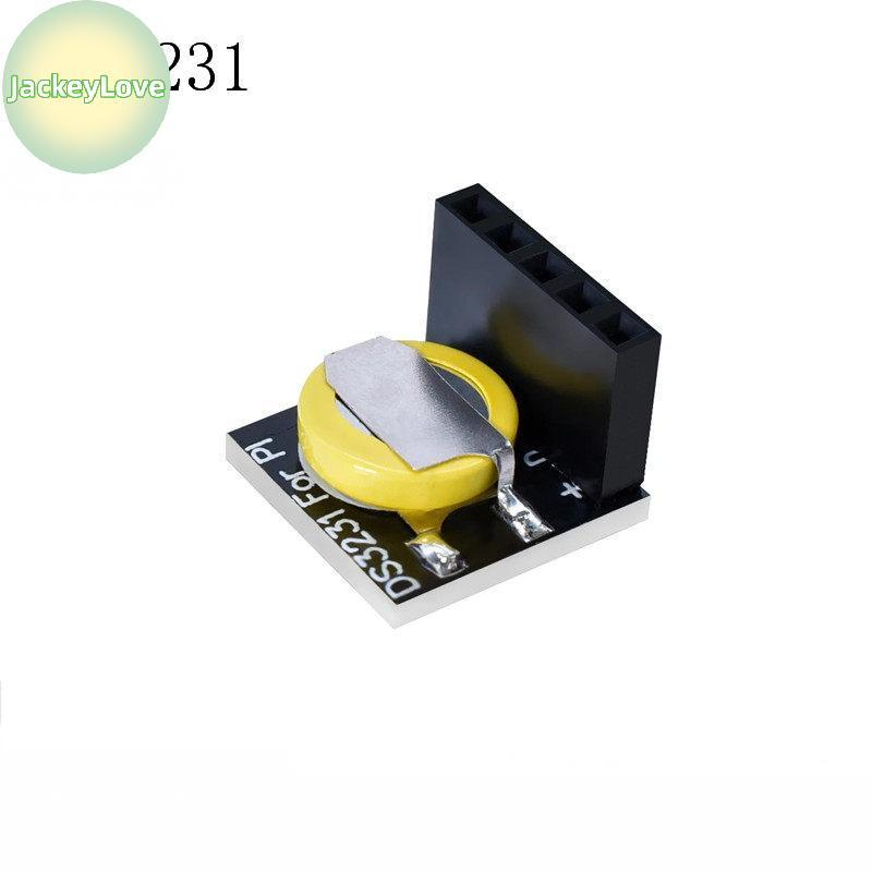 JackeyLovezz DS3231 RTC โมดูลสําหรับ Raspberry ไม่มีแบตเตอรี่ทางเลือกสําหรับอิเล็กทรอนิกส์แบบกําหนดเ