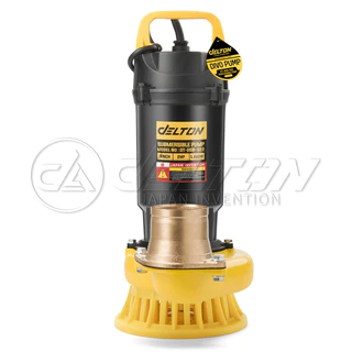 DELTON ปั๊มแช่ 3 นิ้ว ปั๊มจุ่ม ไดโว่ ดูดโคลน 1,800W 2HP มอเตอร์ทองแดงแท้ 100% Divo แรงดันสูง รุ่น DT-DSB-522 (3 นิ้ว)