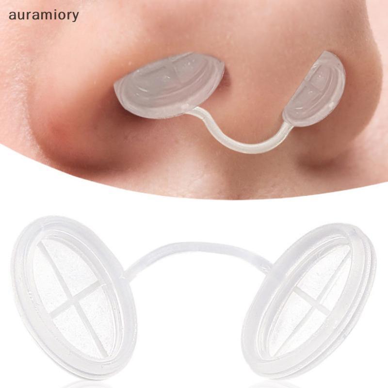 Auramiory] 4 ชิ้น 4 ขนาดตัวกรองจมูกแบบใช้แล้วทิ้งปลั๊กจมูกที่มองไม่เห็นสําหรับกลางแจ้งทุกวันฝุ่นภูมิแพ้ Smog ควบคุมปลั๊กจมูกสําหรับฝุ่นใหม่