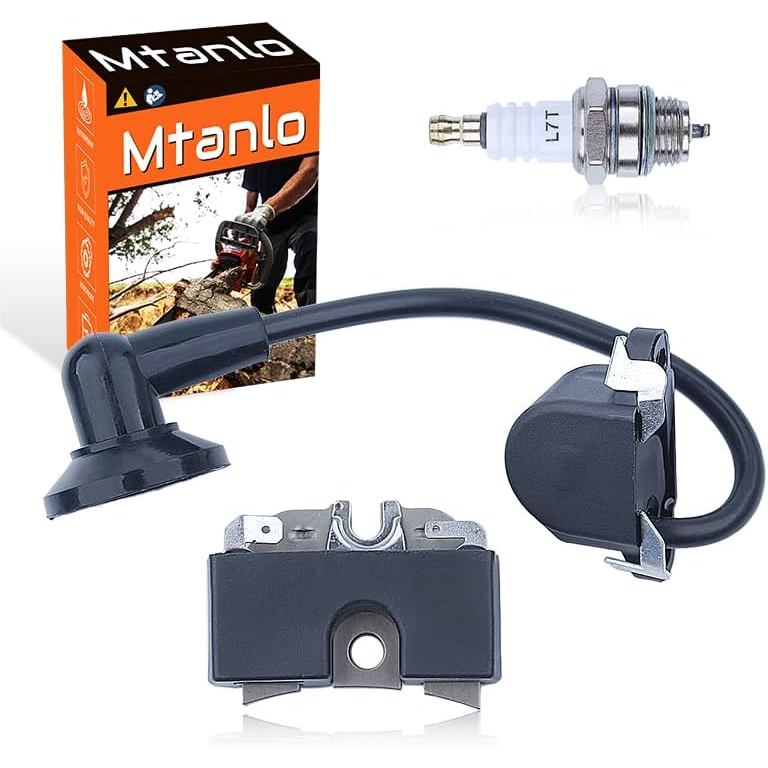 สําหรับ Husqvarna 288XP 288 XP EPA สําหรับลูกโซ่, ชุดคอยล์จุดระเบิด, 501812702, 501812801