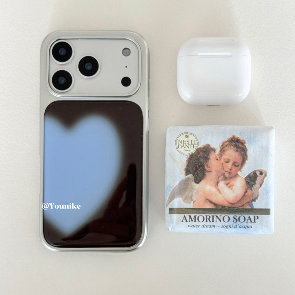 One Eye Heart คู่สไตล์กาแฟ Foundation Pink Love สไตล์เกาหลีเหมาะสําหรับ iphone17pro/17promax เคสป้องกัน Apple 16 เคสโทรศัพท์ 16promax เคสป้องกัน 15 กันกระแทก 13/14 กรณี 11/12