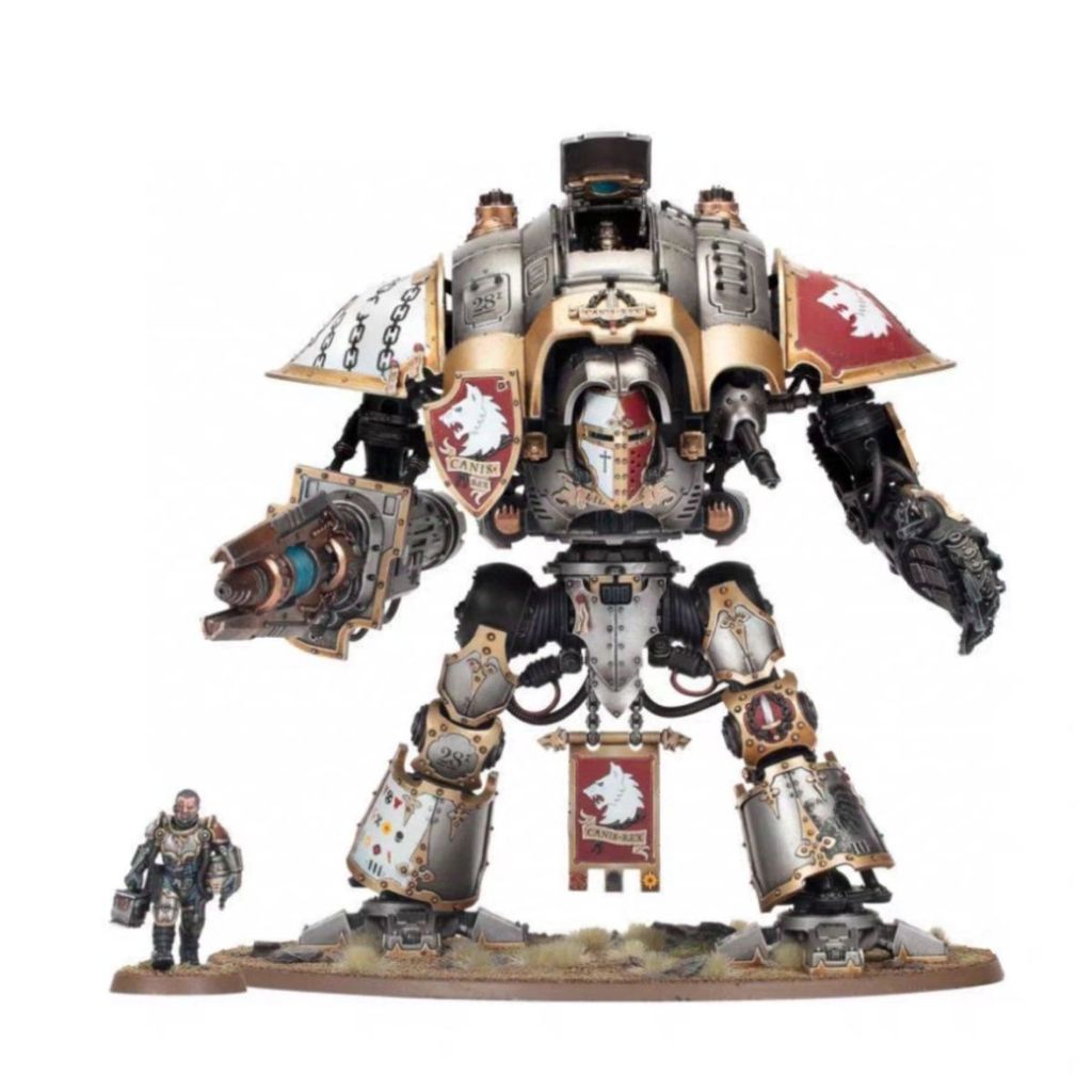 Imperial Knight Wolf King Resin White Model (เวอร์ชั่นมาตุภูมิระบายสีไม่ได้) 9FHZ