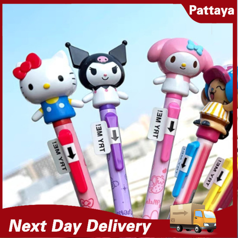 ปากกาบอล KT Cat ตุ๊กตาน่ารักลายการ์ตูน ของขวัญ เครื่องเขียนนักเรียน
