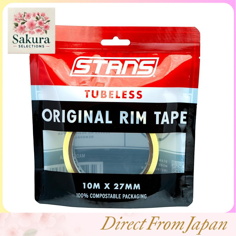 STAN'S RIM TAPE 10M X 27MM AS0317