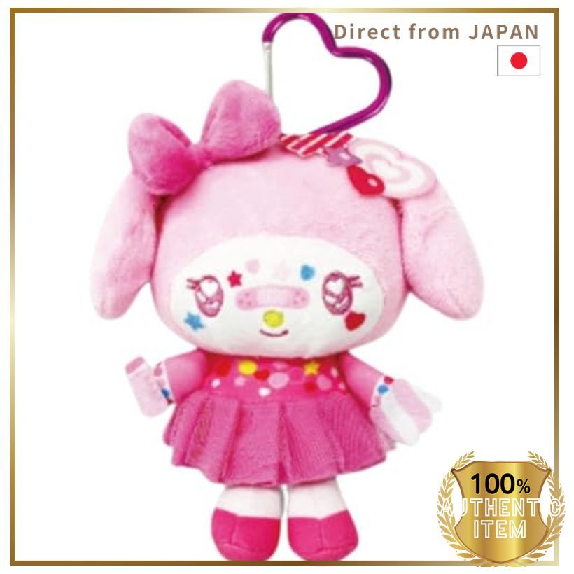 畑山商事 Sanrio Dekora My Melody กระเป๋ามาสคอต ขนาดประมาณ H15×W10cm 63203110