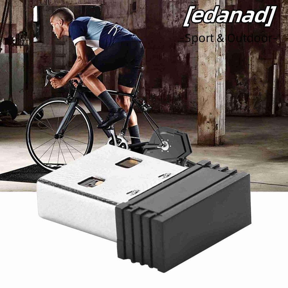 EDANAD ANT ตัวรับสัญญาณ USB พกพา น้ำหนักเบาที่รองรับ Zwift/Wahoo/BKool เพื่อฝึกฝนฟิตเนส