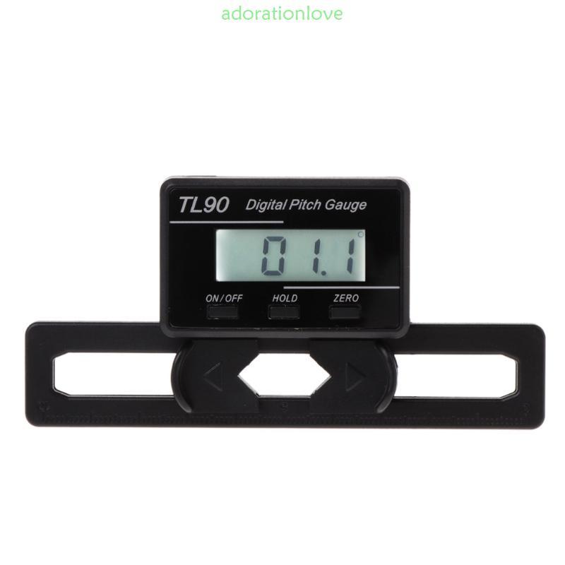 Ador Tl90 จอแสดงผล LCD Digital Pitch Gauge สกรู Pitch Gauge เหมาะสําหรับเครื่องบิน RC