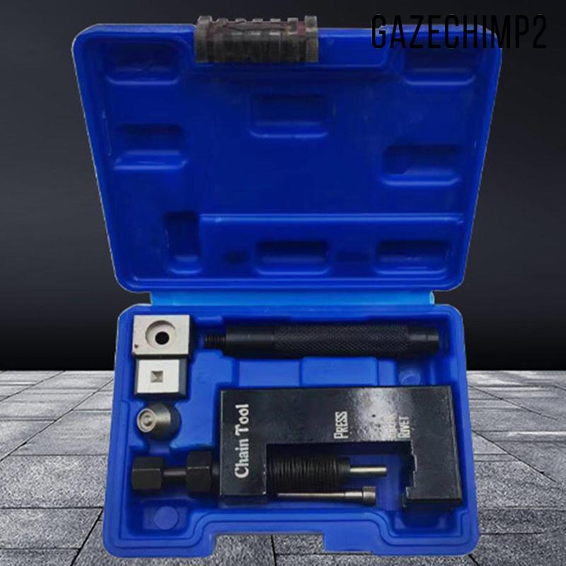 [Gazechimp2] ชุดเบรกเกอร์โซ่รถจักรยานยนต์ Rivet Press Tool Professional Heavy Duty Chain Cut