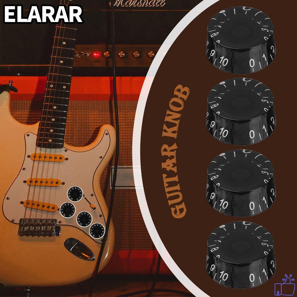 เอลรา‌R Tone Volume Knob พลาสติกปฏิบัติ Universal Bass Tuning Switch สําหรับ Les Paul LP