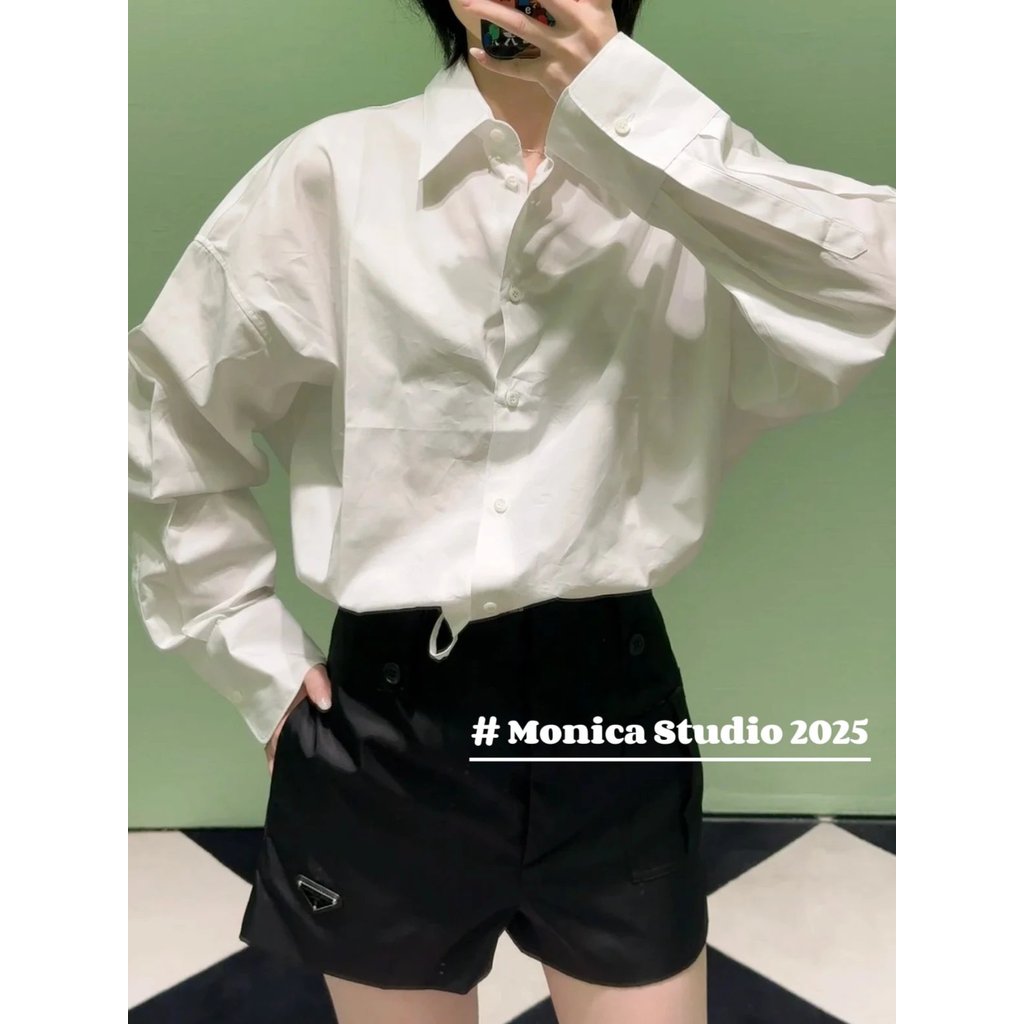 Jane Smart Wear Drawstring Short Shirt