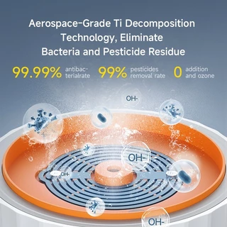 DEERMA GS01 เครื่องล้างผักผลไม้อัตโนมัติ Automatic Fruit and Vegetable Washer