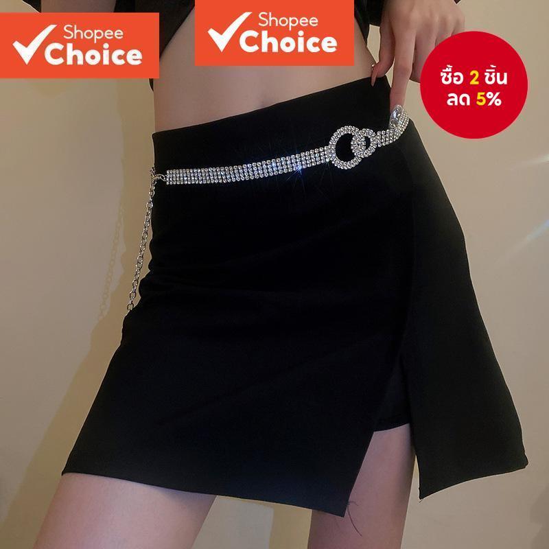 ห่วงโซ่เอวพู่ลูกปัดกลมประดับเพชรสุดยุโรปและอเมริกาเข็มขัดแฟชั่นและโอ้อวดเครื่องประดับเอวระดับไฮเอนด์คนดังทางอินเทอร์เน็ตส