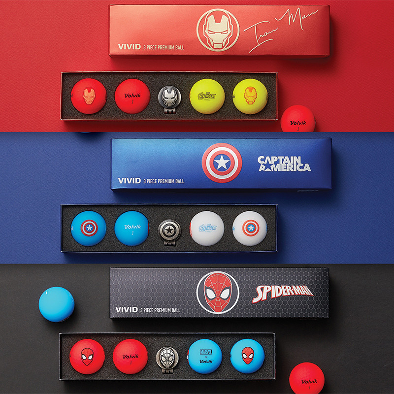 [ในคลังสินค้า!] Golf Marvel Iron Man สีแมทรุ่นพิเศษ