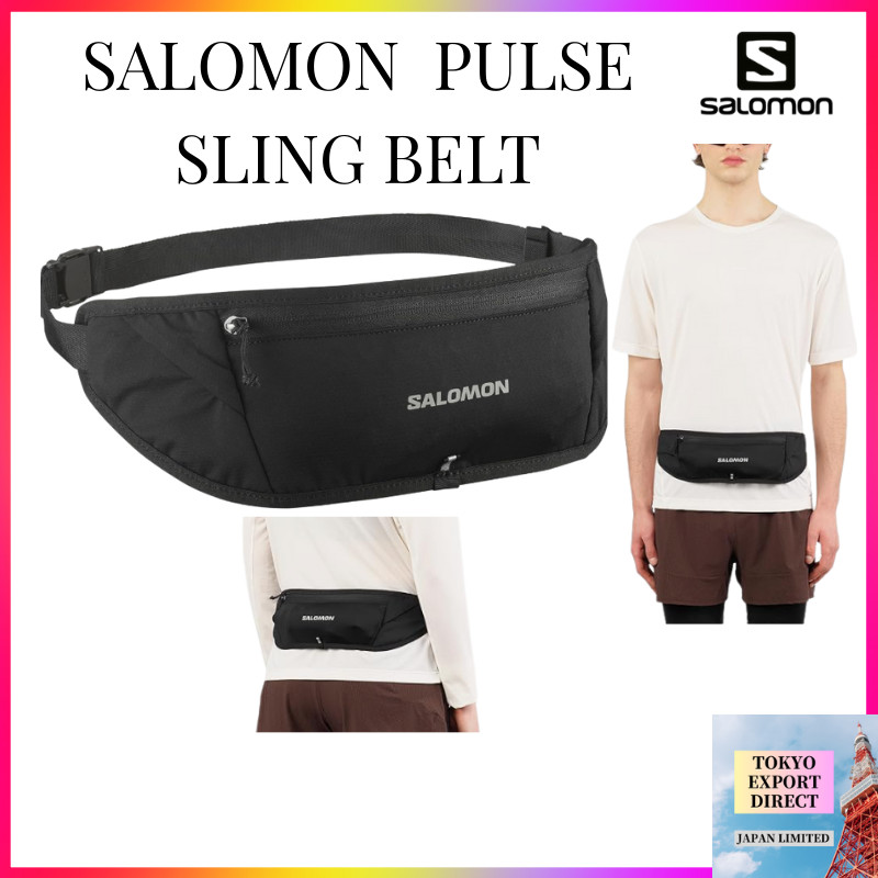 SALOMON PULSE SLING BELT กระเป๋าคาดเอววิ่ง เบา ไม่เด้ง พกพาสะดวก[DIRECT FROM JAPAN]