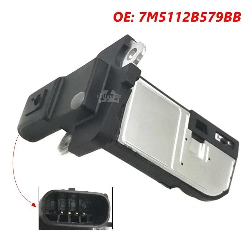 7M5112B579BB Mass Air Flow Meter MAF Sensor สําหรับ Volvo C30 Ford C-Max Focus Transit Kuga Mondeo 7