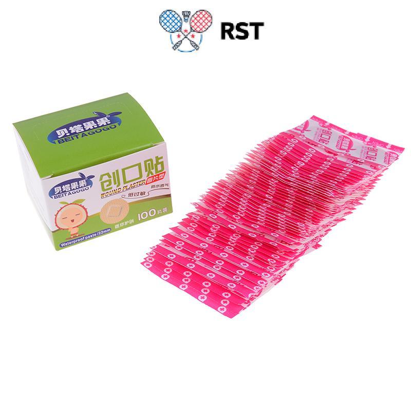 RunSabailTWO 100 ชิ้น/กล่อง Mini รอบทิ้งทางการแพทย์กาวผ้าพันแผล Band-aid Wound Plaster Nice