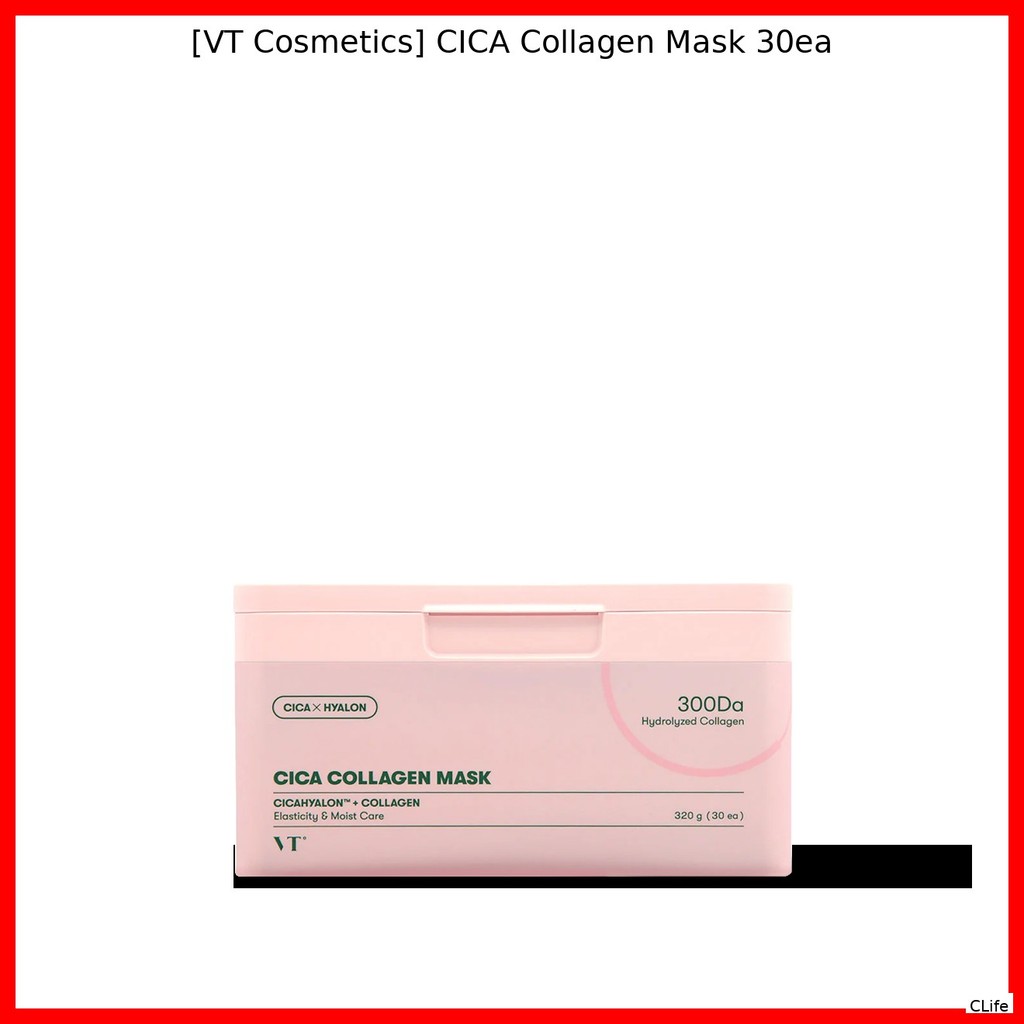 [VT Cosmetics] CICA Collagen Mask 30ea / Nourishing, Rejuvena by CLife