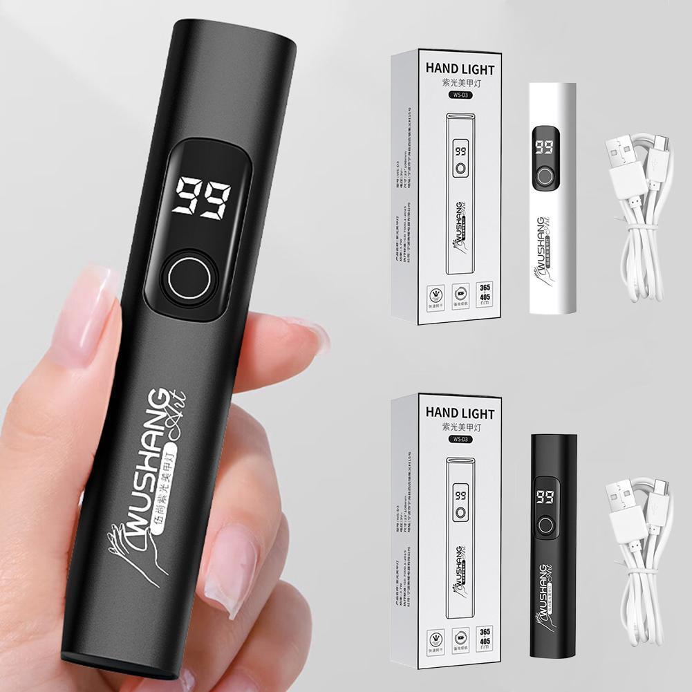 แบบพกพาเล็บ Quick Drying โคมไฟ Led เล็บโคมไฟ 3w ชาร์จ Uv โคมไฟเครื่องเป่า Mini เล็บ Curing U7q8