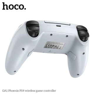 Hoco จอยเกมไร้สาย สำหรับPS4 / PS5 / PC เชื่อมต่อหูฟังได้ Wireless gaming controller hc6