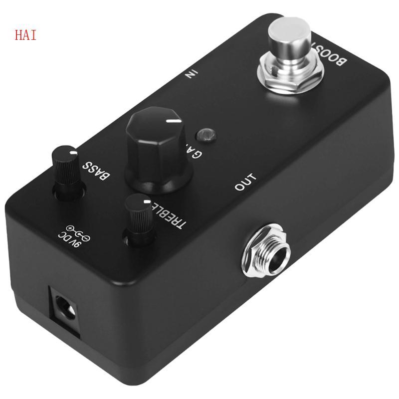 HAI Guitar Part Guitar Booster Pedal Two Segment Effect Device True Bypass Booster