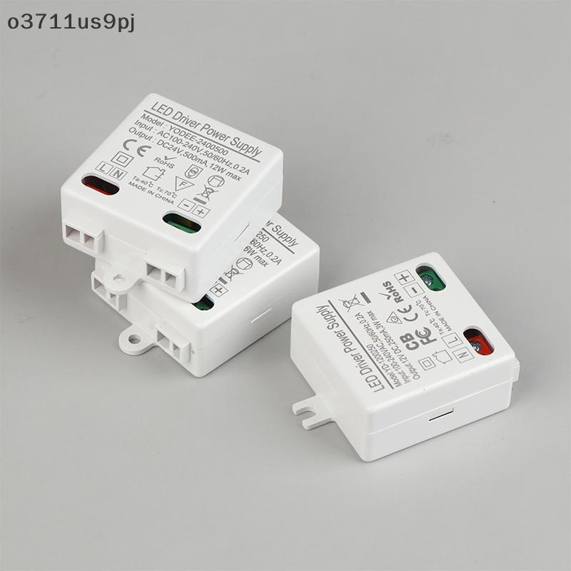แหล่งจ่ายไฟ DC12V OJ 24V สวิตช์แปลงไฟฟ้าคงที่3W 6W 12W 250 500mA 600 830mA อะแดปเตอร์1.0mA th