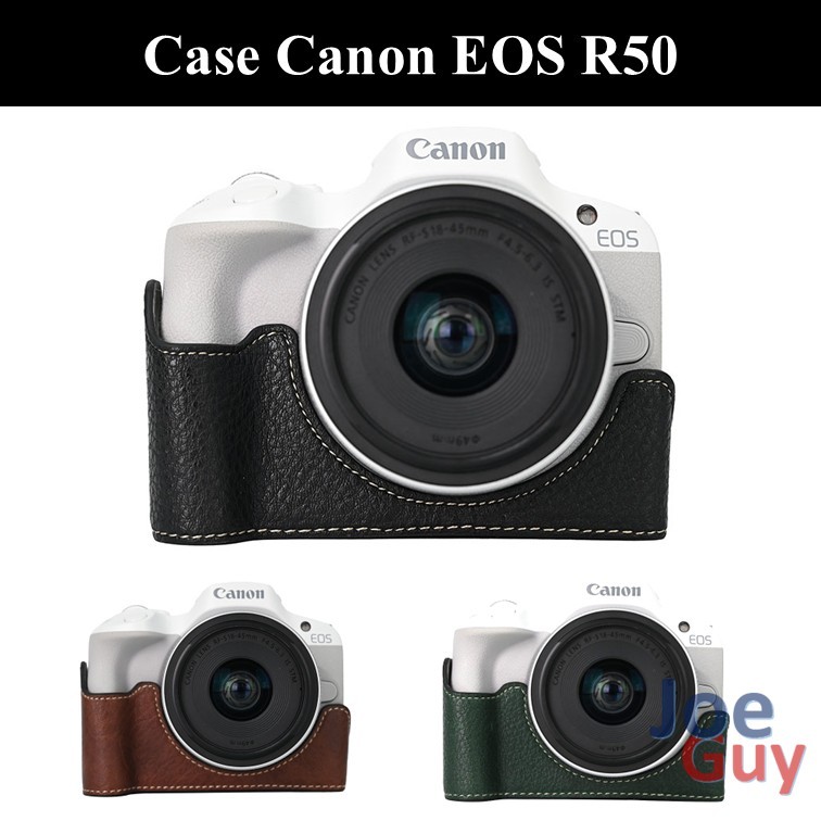 Case สำหรับ Canon EOS R50 / เคส Canon EOS R50 Case Canon EOS R50 Half Case EOS R50 เคส EOS R50 Half 