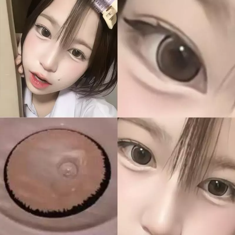 นานานา NN Brown — Lovely Bigeye บิ๊กอายสีน้ำตาล ดวงตาดูโตเป็นธรรมชาติ | รายเดือน (1 เดือนหลังเปิด) | แถมตลับทุกคู่
