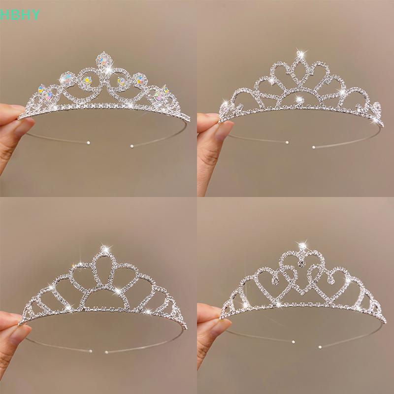 [12h Ship][Kacoom] เจ้าสาวมงกุฎอุปกรณ์ผมจัดงานแต่งงานสีทองคริสตัล Rhinestone เจ้าสาวงานแต่งงาน Tiaras และมงกุฎเครื่องประดับผม TH