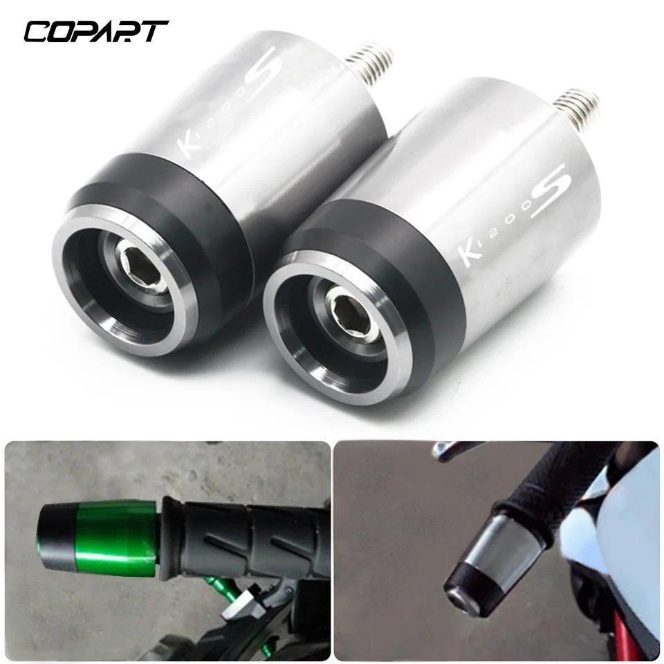 CO อุปกรณ์ตกแต่งรถมอเตอร์ไซค์ BMW K1200S K1200 S K 1200 S แฮนด์จับ CNC ขนาด 7/8''22MM พร้อมปลอกแฮนด์