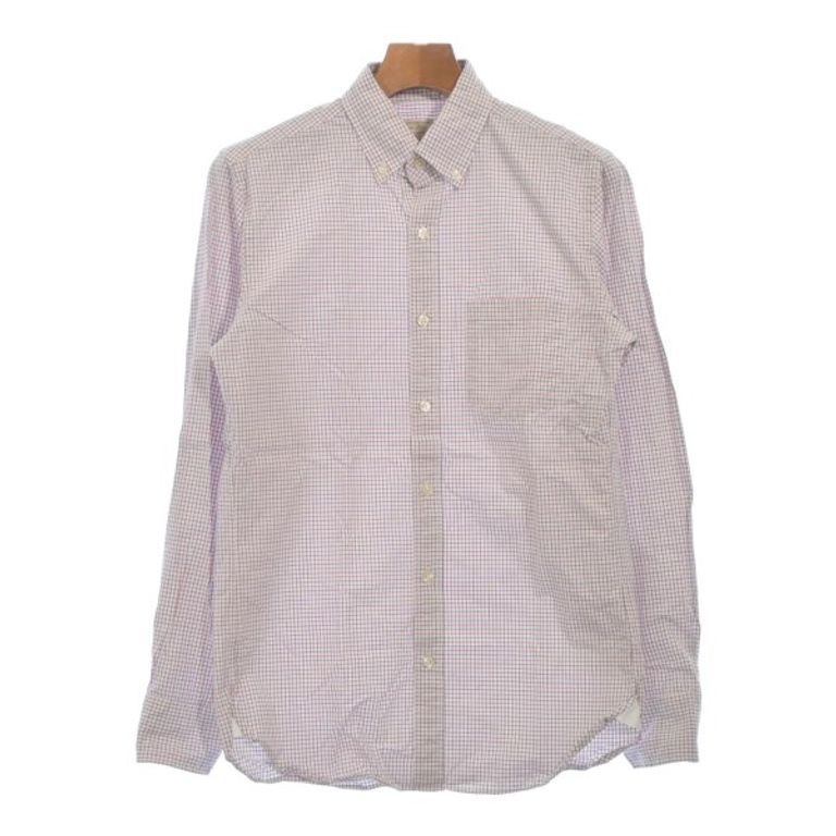 J.CREW Shirt White blue red Direct from Japan Secondhand